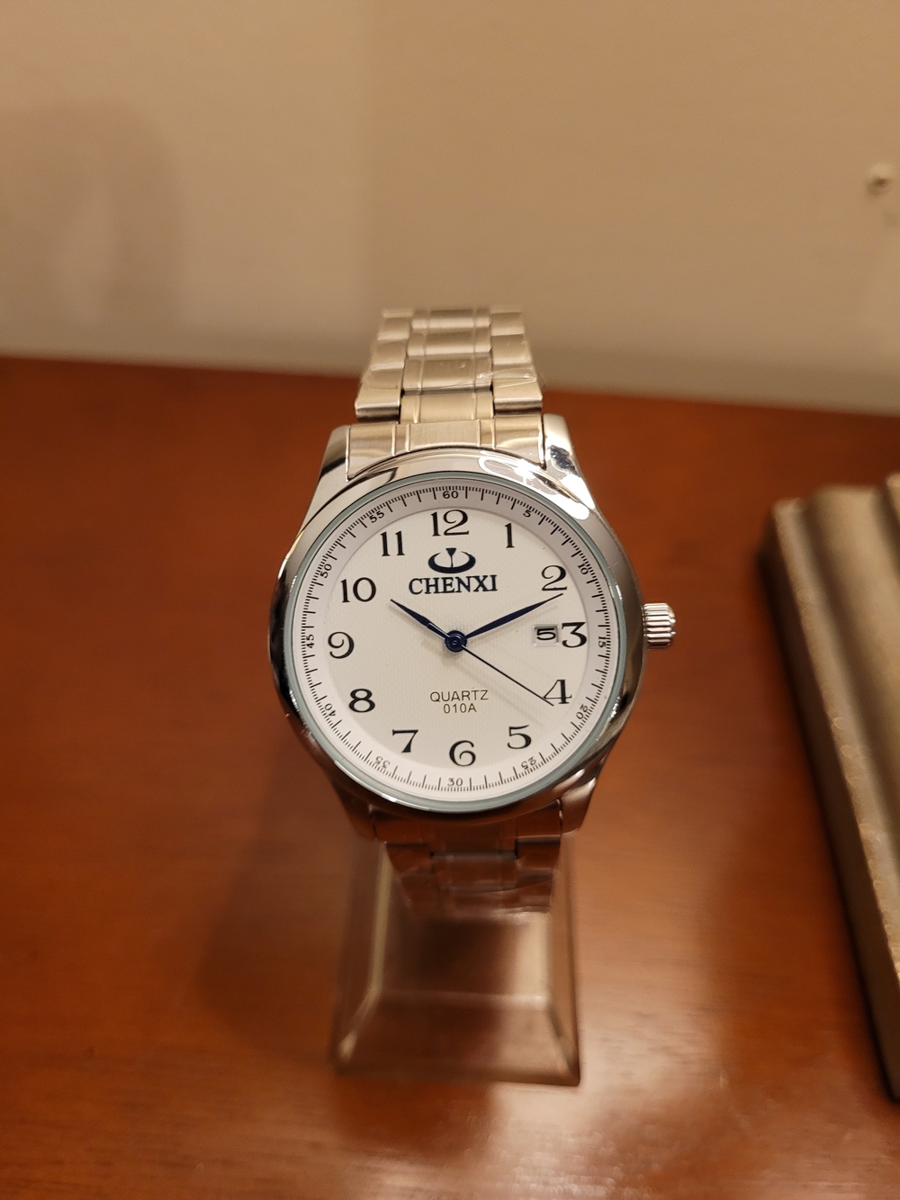 Brand New Chenxi Silver and White Quartz Men's Watch